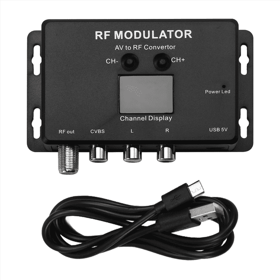 M60 Modulator AV to Converter UHF Modulator Signal Converter
