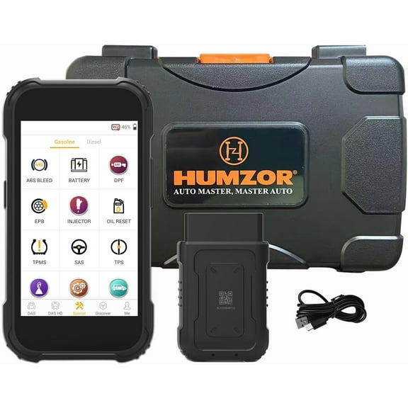 M600 Diagnostic Tools Cars Heavy Duty Truck Diagnostic Scanner OBD2 Scanner ELM327 Engine Code Reading Software Upgrade Free Update for Both Petrol and Diesel Engines (Cars and Truck)