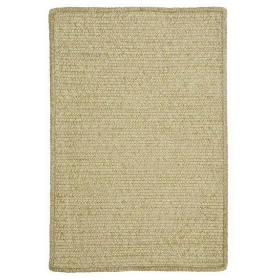 M601R120x 120S Simple Chenille - Sprout Green 10 ft. square Rug
