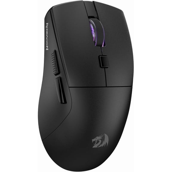 M618 LIT Wireless Gaming Mouse, 10000 DPI Optical Ergonomic Mouse with 6 Programmable Buttons, 70G Ultra Lightweight, Software Supports DIY Keybinds