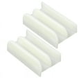 thumbnail image 1 of M6219 Sliding Shower Door Bottom Guide for Sliding Shower Door (Top Hung) Shower Door Guide 1/2 in Channels 2 Pack, 1 of 7