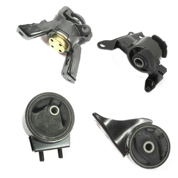 M638 6433 6434 6436 6471 For 95-98 Mazda Protege Set 4pcs Front & Front Right & Transmission & Rear Engine Motor Mount 95 96 97 98