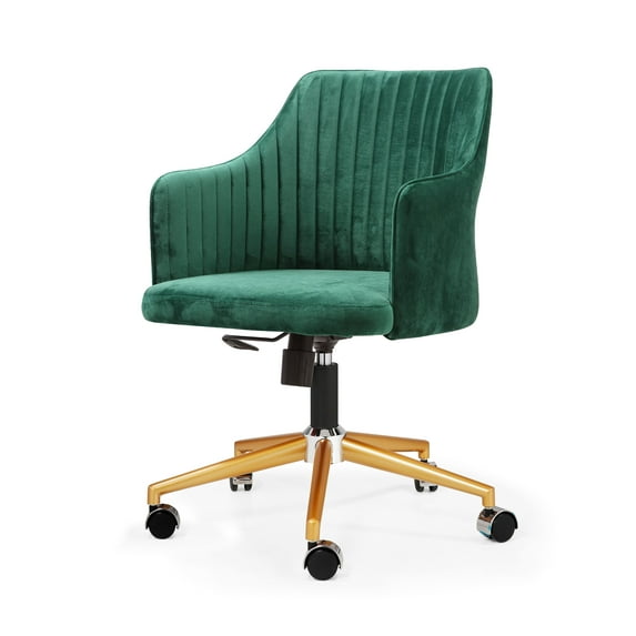 M64 FLOCK Office Chair In Velvet