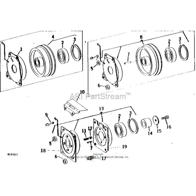 M68425 CLIP fits JOHN DEERE (New OEM) - Walmart.com