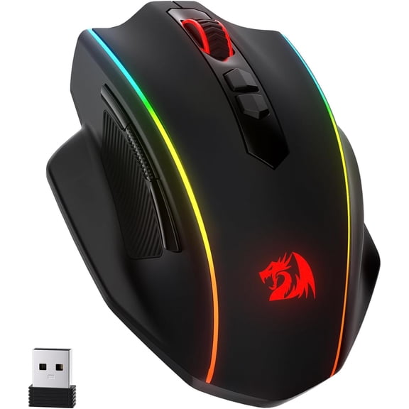 M686 Gaming , 16000 DPI Wired/ Gamer with Professional Sensor, 45-Hour Reliable Power Capacity, Customizable Macro and RGB Backlight for PC//Laptop