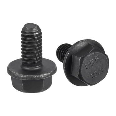 M6 X 12mm Alloy Steel Hex Socket Set Screws (30 Pcs) - Dog Point Grub Screws For DIY & Repair