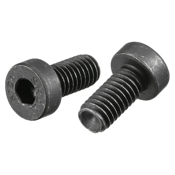 M6x12mm Hex Socket Thin Head Cap Screw Bolts 12.9 Grade Carbon Steel 20 Pack