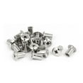 thumbnail image 1 of M6x12mm Metal  Head  Nuts Furniture Hardware Fittings 20pcs, 1 of 2