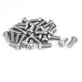 thumbnail image 1 of M6x16mm 304 Stainless Steel Button Head Torx Security Tamper Proof Screws 30pcs, 1 of 4