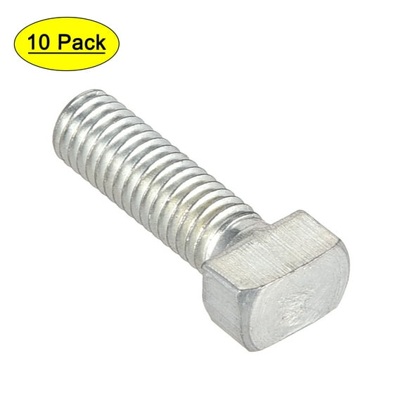 M6x16mm T Bolt ISO 30 Series Carbon Steel 10 Pack