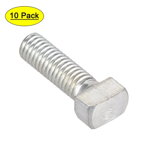 M6x16mm T Bolt ISO 30 Series Carbon Steel 10 Pack