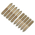 thumbnail interactive-video image 1 of Uxcell M6x35mm 304 Stainless Steel Double End Threaded Stud Screw Bolt – 20pcs 1 of 6