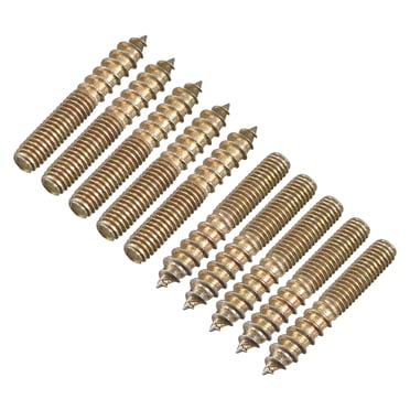 Uxcell M6x35mm 304 Stainless Steel Double End Threaded Stud Screw Bolt – 20pcs