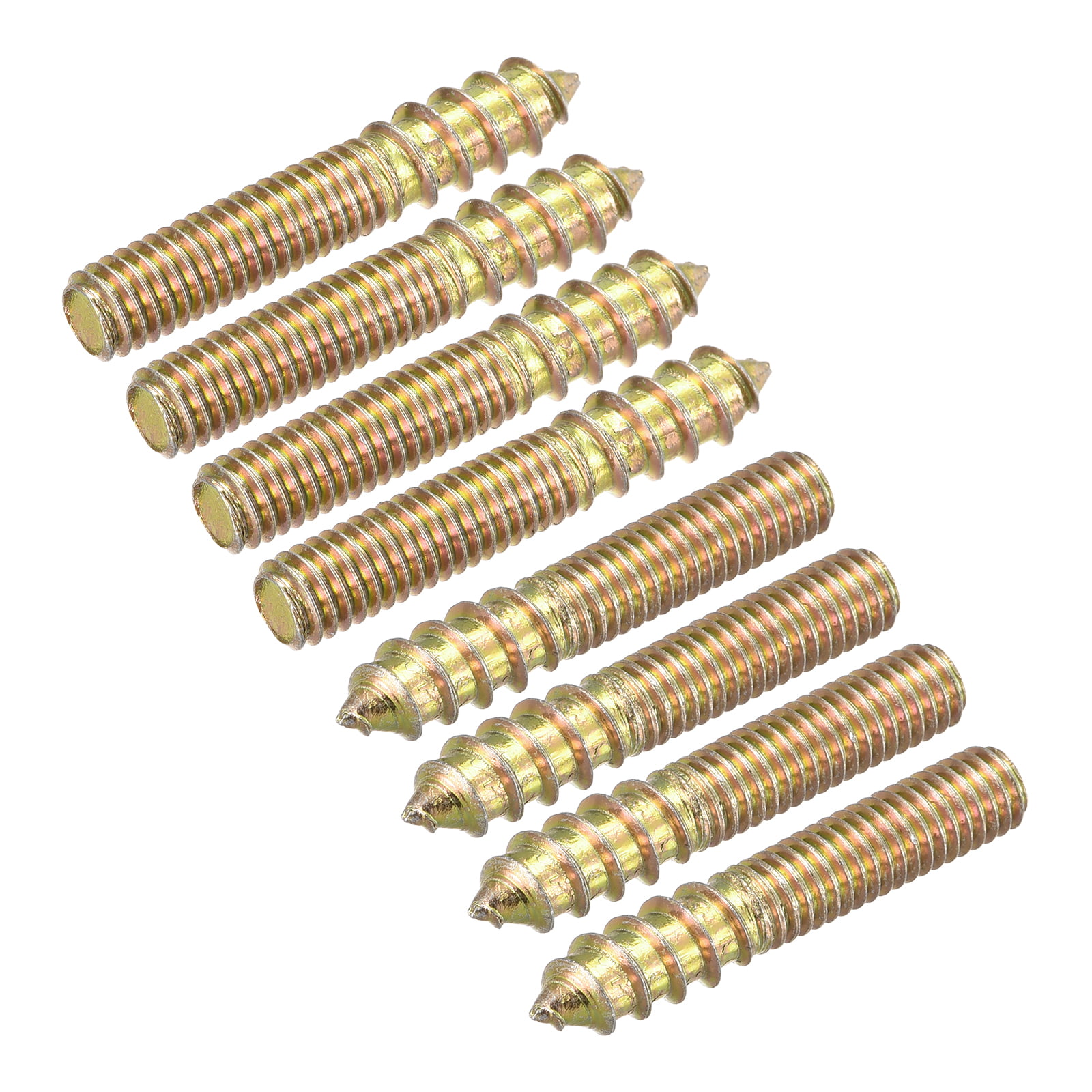 M6 X30mm Brass Set Screw Kit, full thread, hex head set screws