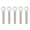 thumbnail image 1 of Uxcell Lifting Shoulder Eye Bolts, Machinery Shoulder Lifting Screw Bolt 304 Stainless Steel Threaded Screw Eyebolt M6x39mm 5, 1 of 7