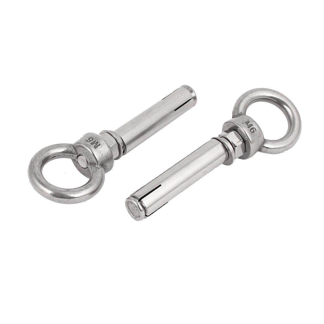 M6x60mm 304 Stainless Steel Expansion Screw Closed Hook Anchor Bolt