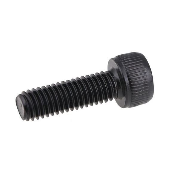 M7x16mm Fine Thread Allen Screws - Hex Socket Cap Bolts, 1.0mm Pitch, Nickel-Plated, Grade 12.9 Alloy Steel