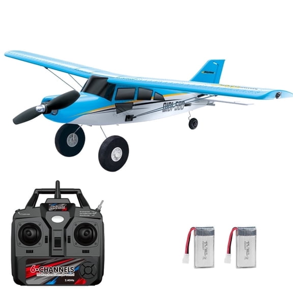 M7 Off-road RC Plane 6-channel Brushless Remote Control Airplane Fixed Wing With 6-Axis Gyro 3D Stunts EPP Foam Aircraft Model Toys For Boys