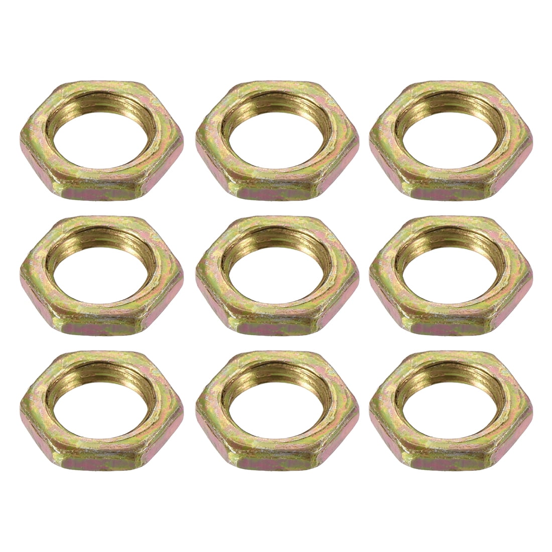 M7 Thread Dia 304 Stainless Steel Metric Hex Nut Screw Cap Fastener 50pcs