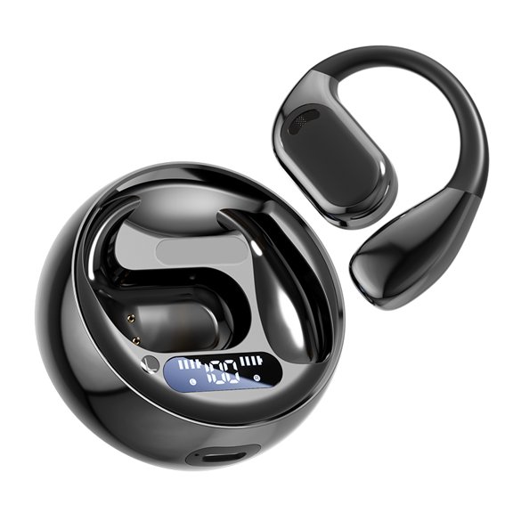 Bluetooth Earphones M76, Enjoy Comfortable Sound Quality and Convenient Technology(Black)
