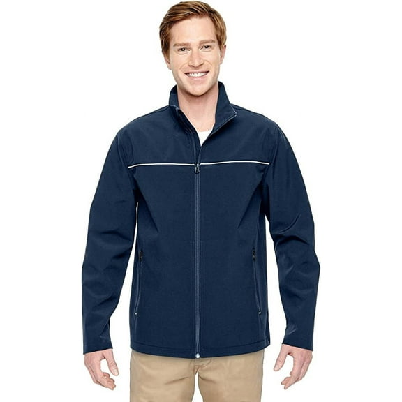 M780 Harriton Men's Echo Soft Shell Jacket Dark Navy XS