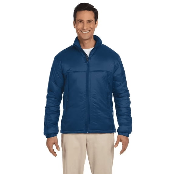 M797 Harriton Essential Polyfill Jacket New Navy S