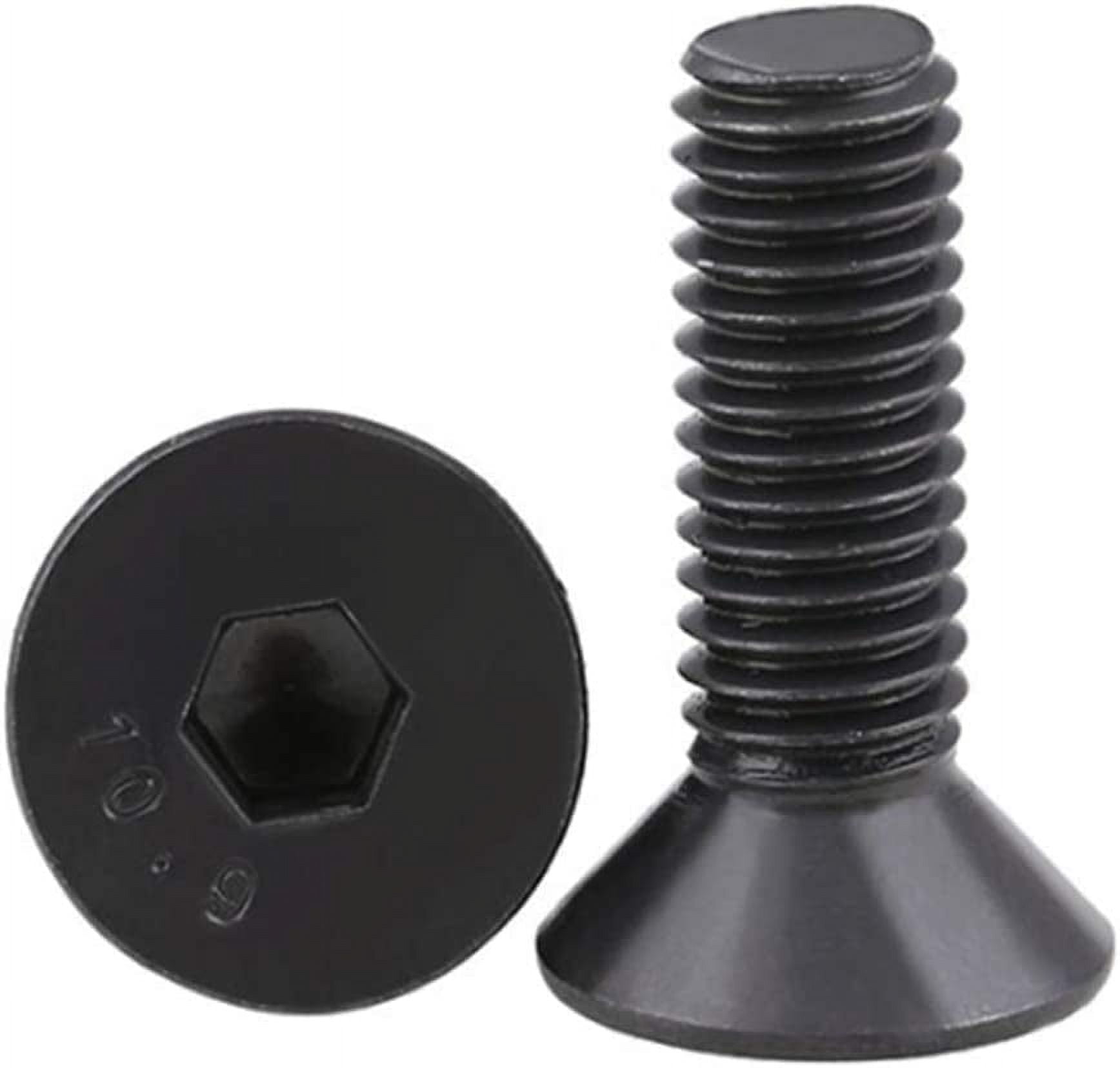 Viti Metriche 25 Mm 25 Bulloni Metrici A Flangia M8 X 25 Mm - Passo 1.25, Testa Esagonale, Zincatura Gialla, Grado 10.9 Bulloni Per Meccanica - Foto 3