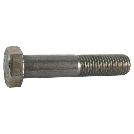 M8-1.25 x 70mm Hex Head Cap Screws, Stainless Steel A4, Plain Finish (Quantity: 300 pcs) - Coarse Thread Metric, Partially Threaded, 70mm Metric, Thread M8 Metric