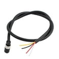 thumbnail image 1 of M8-4 Thread 4P Bent Female Head Metal Lock Ring Socket Connector Cable 0.5m, 1 of 3