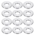 thumbnail image 1 of M8 Aluminum Spacers, 12 Pcs Metal Spacers Aluminum 8.5mm ID x 20mm OD x 2.5mm L Aluminum Spacer Screw Standoff Round for 5/16 or M8 Screw Bolts, 1 of 5