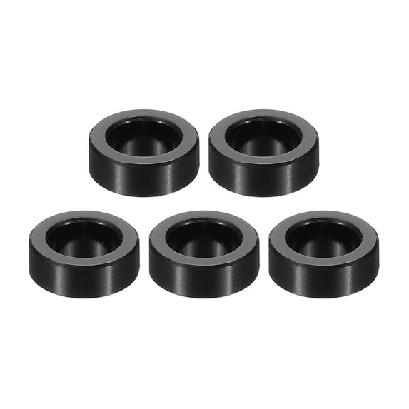 M8 Aluminum Spacers, 5 Pcs Metal Spacer Aluminum 5/16" ID x 1/2" OD x 3/16" L Standoff for 5/16" or M8 Screw Bolts