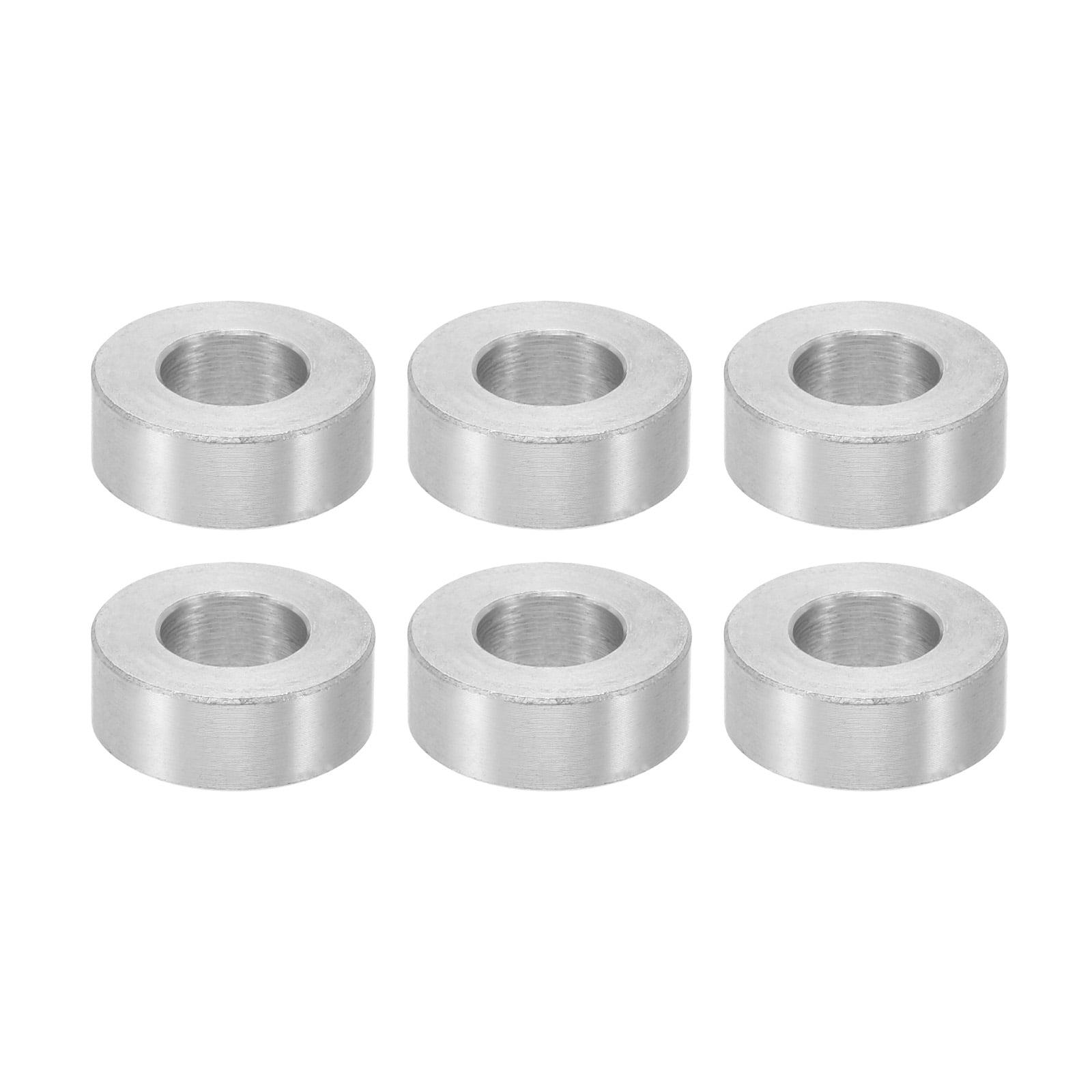 QUARKZMAN 5 Stuks Diktehulzen Afstandhouders Roestvrij Staal, 8mm ID x 10mm OD x 10mmL 304 Roestvrij Staal Ronde Afstandhouders zonder Draad Zuilen voor Schroeven 5/16 of M8
