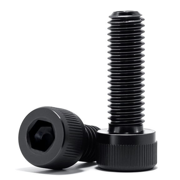 M8- Bolt, 30PCS M8 Hex Socket Head Cap Screws Bolts, 12.9 Grade Alloy Steel, Full Threads, Allen Socket Drive