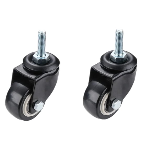 M8 Office Chair Caster Wheels 1.5 Inch Mute Swivel Rubber Caster Wheels Replacement Soft Safe Rollers Furniture Hardware Wheels ,Reliable