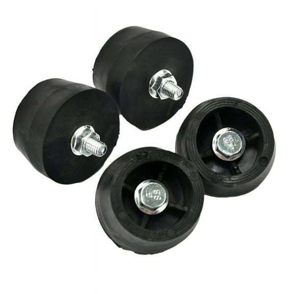 M8 Rubber Studs Shock-Absorber Anti-Vibration Isolator Mounts, Rubber Cylindrical Vibration Isolation Mount