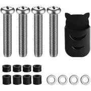 M8 Screws for TV M8x45mm TV Mount Screws Kit for TV with 25mm Long Spacers TV Mounting Hardware Kit with Holder