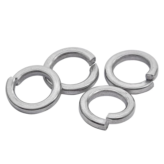 M8 Spring Lock Washers,Stainless Steel Split Lock Washers for Screws and Bolts,Pack of 100
