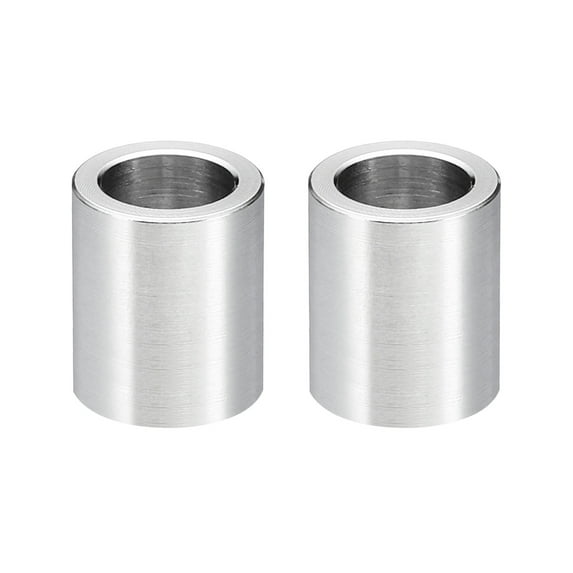 M8 Stainless Steel Spacers, Metal Spacer Stainless Steel Spacer Screw Standoff for 5/16" or M8 Screw Silver 8.2mm ID x 12mm OD x 16mm L