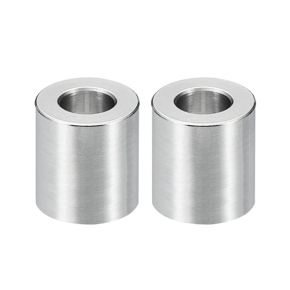M8 Stainless Steel Spacers, Metal Spacer Stainless Steel Spacer Screw Standoff for 5/16" or M8 Screw Silver 8.2mm ID x 16mm OD x 20mm L