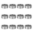 thumbnail image 1 of M8 Steel Spacers, 12 Pcs Metal Spacers Steel 8mm ID x 11mm OD x 4mm L Carbon Steel Spacer Screw Standoff Round for 5/16in or M8 Screw Bolts, 1 of 6