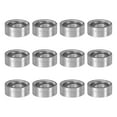 thumbnail image 1 of M8 Steel Spacers, 12 Pcs Metal Spacers Steel 8mm ID x 12mm OD x 5mm L Carbon Steel Spacer Screw Standoff Round for 5/16in or M8 Screw Bolts, 1 of 6
