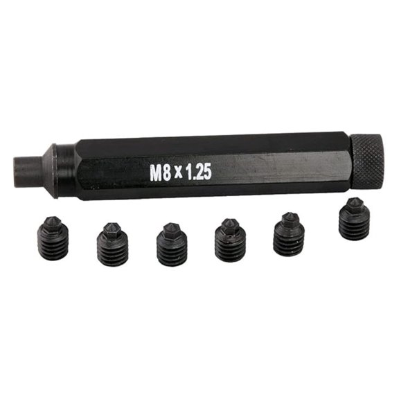 M8 Thread Transfer Screw Set - 6pc Precision Hole Transfer Kit with Wrench/Holder - Tool & Die, Machinist Layouts