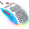 thumbnail image 1 of M8 Ultralight Wired Gaming Mouse, Lightweight Honeycomb Shell, 6 RGB Breathing Backlit Mice, 6 Adjustable DPI 6400, USB Optical Model Aerox Mice for Win10/XP/Xbox/PS4/PS5/Mac/HP/Acer, 1 of 5