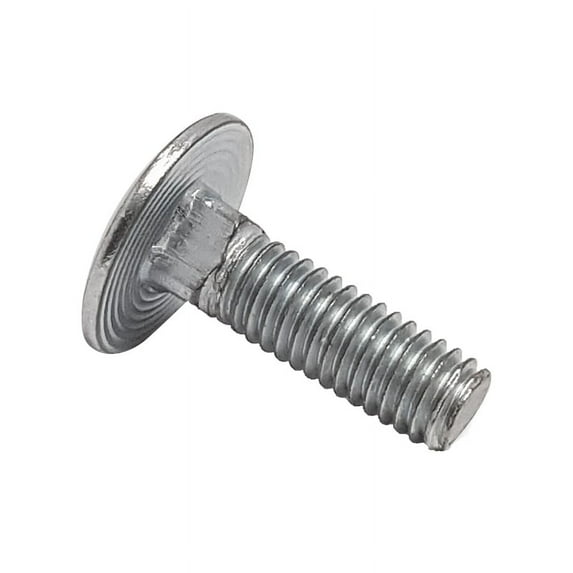 Quest Manufacturing Co. M8 Zinc Carriage Bolt for Cable Tray, 3/4", 10 PACK