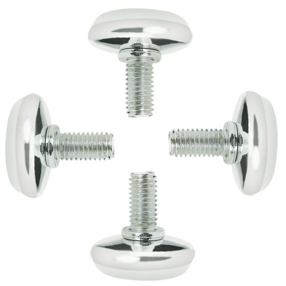 M8 x 15 x 30mm Furniture Leveling Feet Adjustable Leveler for Machine Leg 4pcs