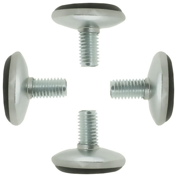 M8 x 15 x 30mm Furniture Leveling Feet Pad Adjustable Leveler for Table Leg 4pcs
