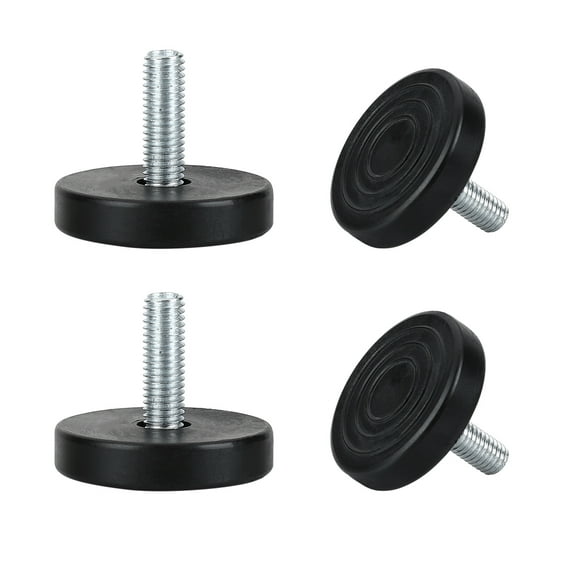M8 x 25 x 40mm Leveling Feet Adjustable Leveler for House Cabinet Leg 4pcs