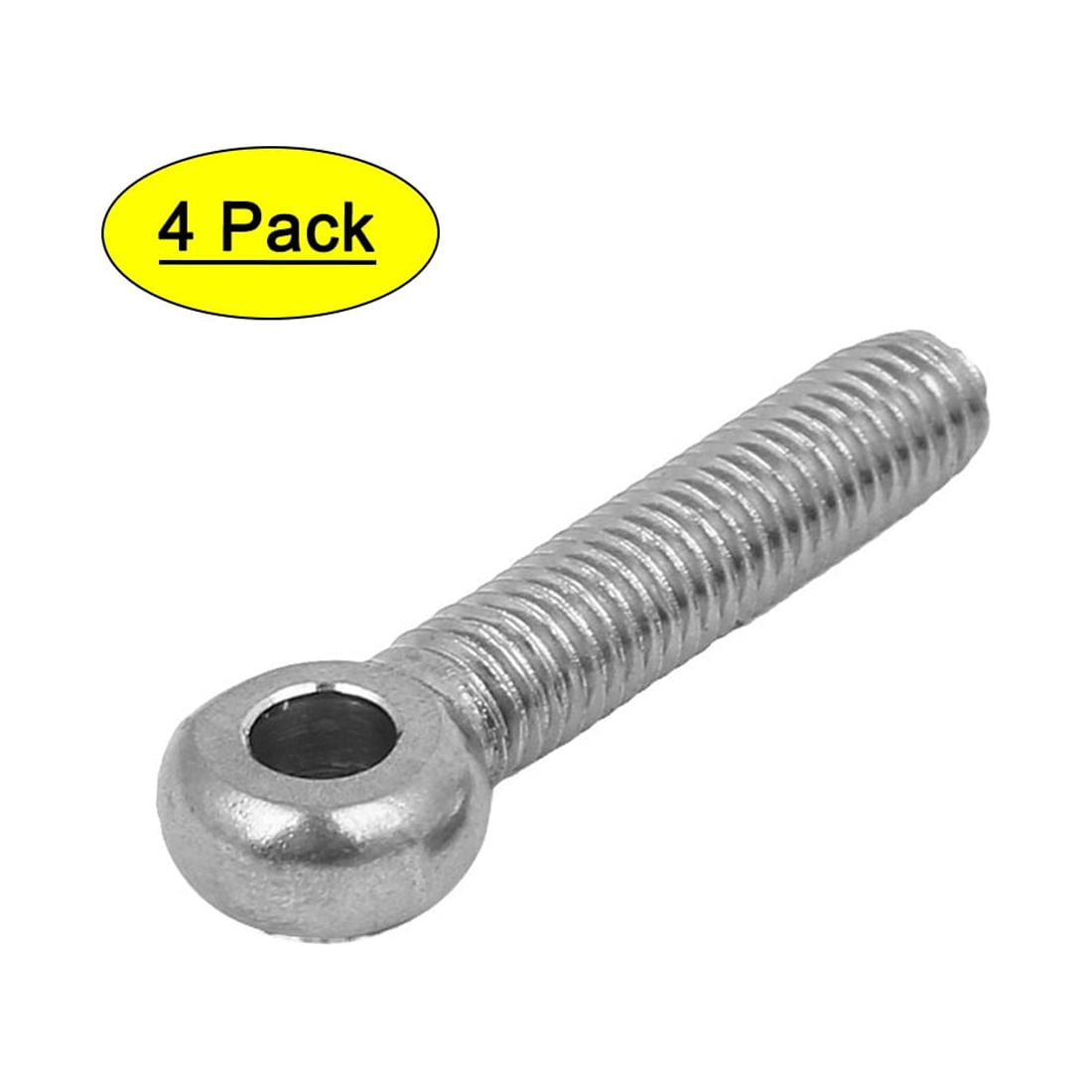 M8 x 40mm 304 Stainless Steel Machine Shoulder Lift Eye Bolt Rigging
