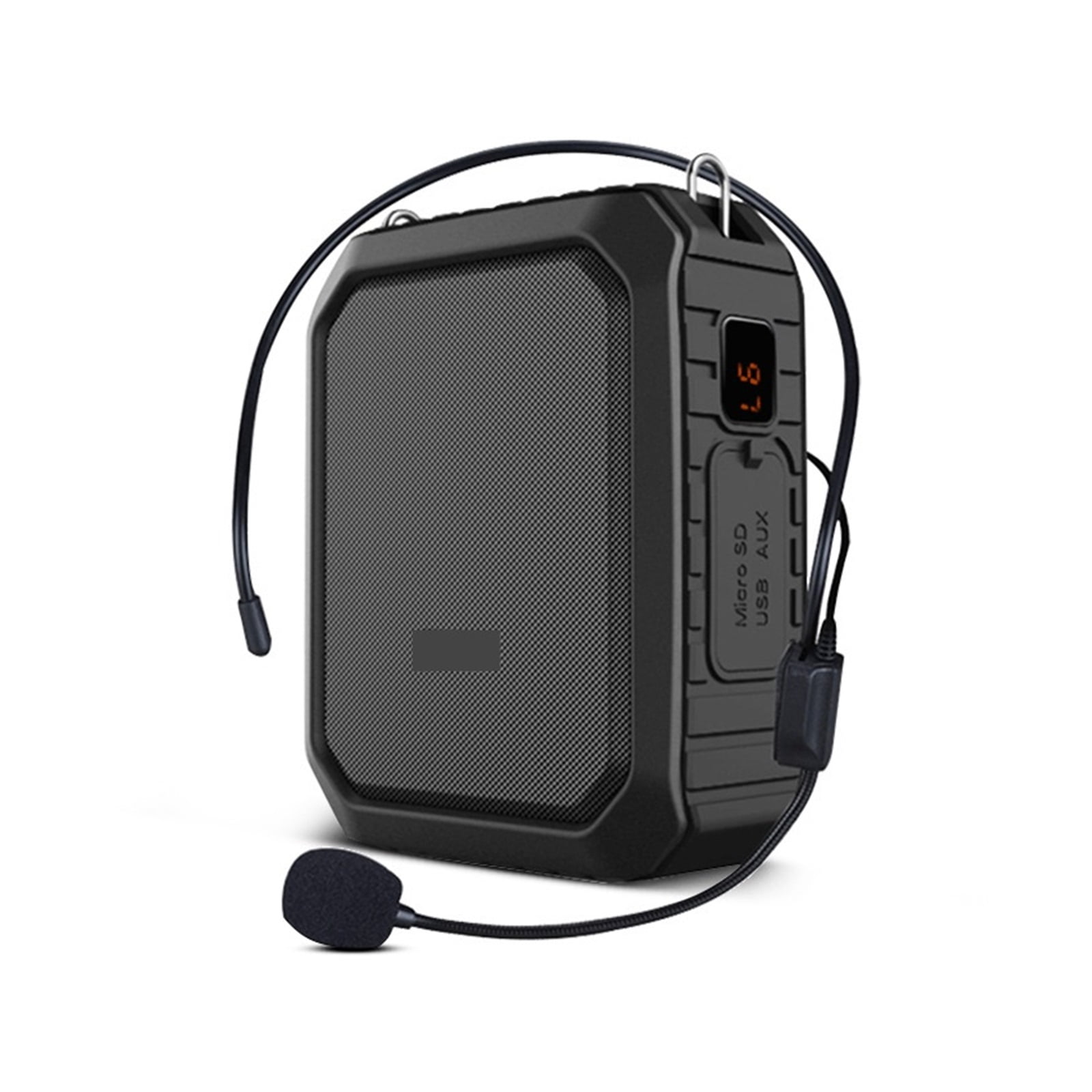 M800 Portable Voice Amplifier With Wired Microphone For Teachers IPX5 Waterproof Speaker 4400mAh Power Bank ,Powerful Voice Amplifier