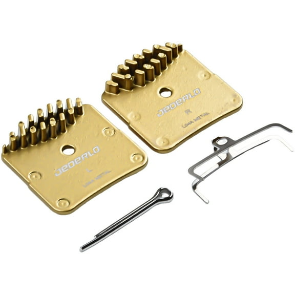 M820 M640 Bike Parts Brake Pads Disc Brake Pad Cycling Mountain Road Bike BR-R9170 For-Shimano Gold Metal Bicycle